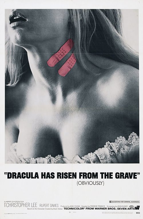 무덤에서 일어난 드라큐라(Dracula Has Risen From The Grave, 1968)